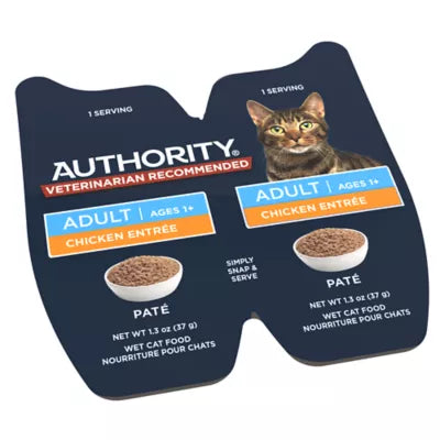 Authority Adult Cat Food - Two 37g Servings