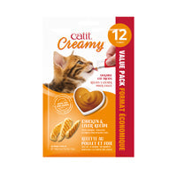 Catit Creamy, Chicken,12x15g