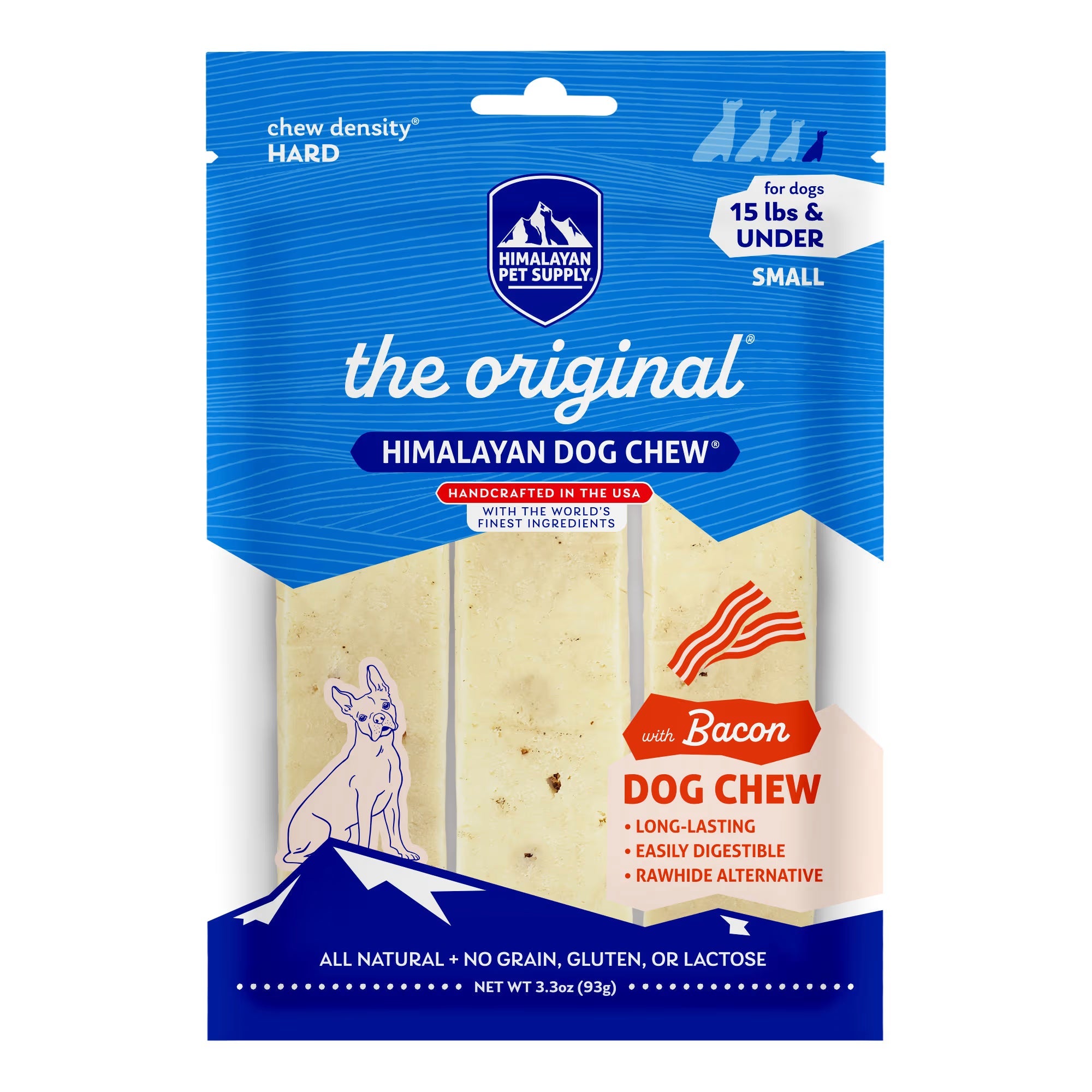 Himalayan Pet Supply Dog Chews with Bacon - Small
