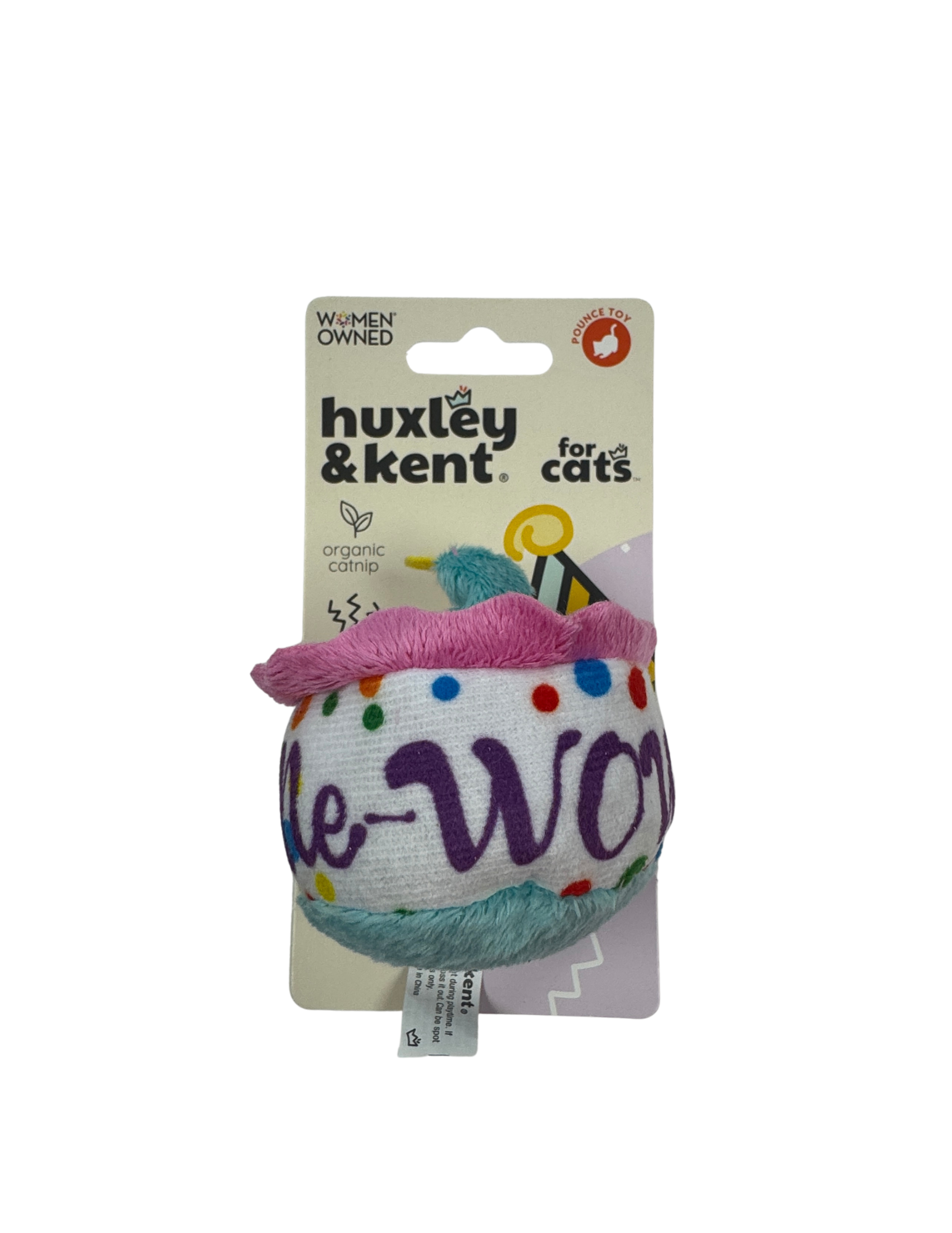 Huxley & Kent Me-Wow Cake Catnip Toy
