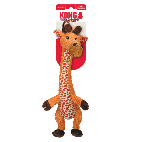 Kong Luvs Shakers Giraffe Tough Dog Toy