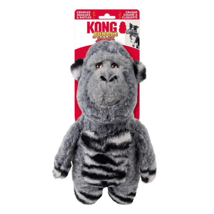 Kong Jungle Jamz Gorilla Tough Dog Toy